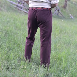 Thorsberg-Hose aus Wolle – bordeaux