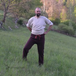 Thorsberg-Hose aus Wolle – bordeaux