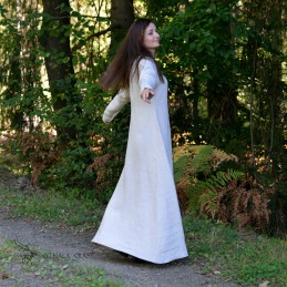 Linen dress 100% hand sewn