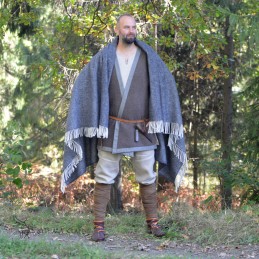 Dark blue/grey Viking cape