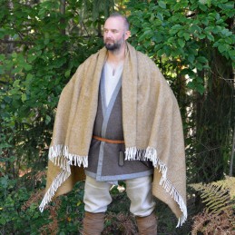 Dark yellow Viking cape