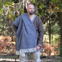 Dark blue/grey Viking cape