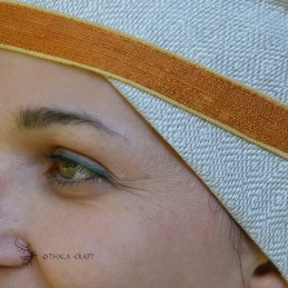 Viking age women SILK Headband