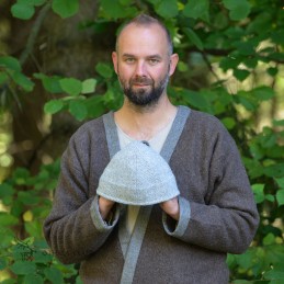 Viking Woolen hat from hand weaved wool, Slavic hat, Medieval, Larp, Fantasy, Wikinger, SCA