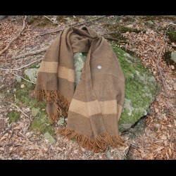 Herringbone blanket – walnut