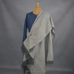 Diamond gray Viking cape