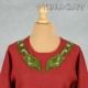 Viking dress with embroidery from Isle of Man